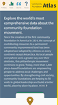 Mobile Screenshot of communityfoundationatlas.org