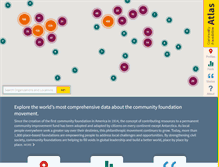 Tablet Screenshot of communityfoundationatlas.org
